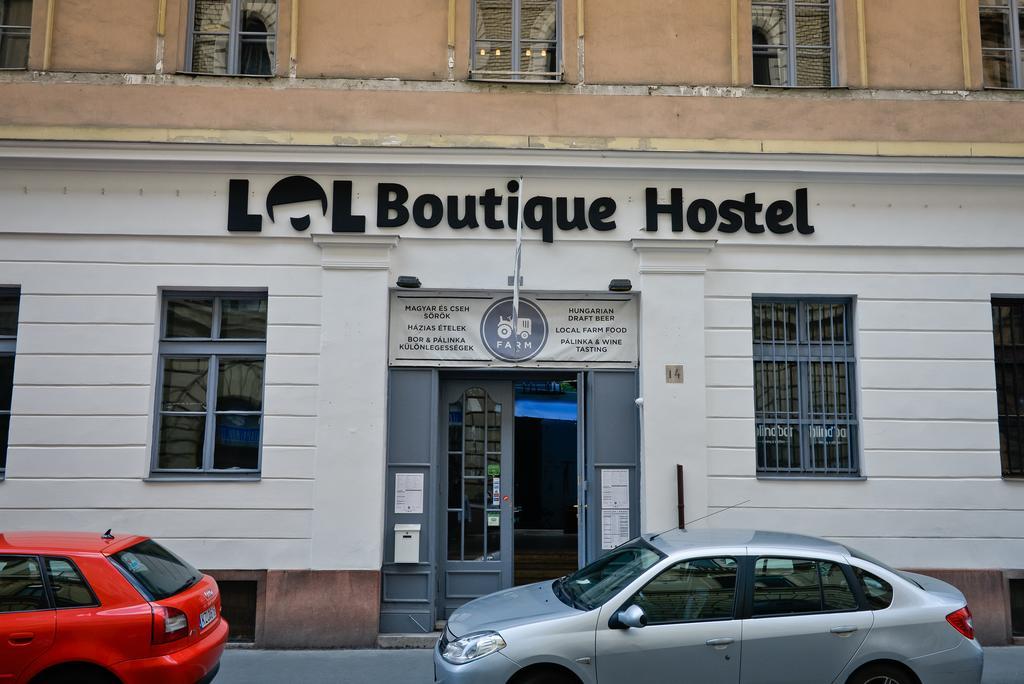 Lol Boutique Hostel City Center Budapest Exteriör bild