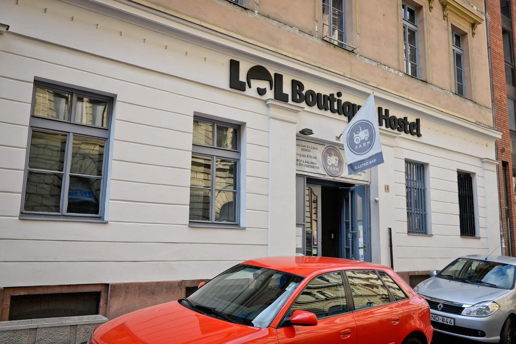 Lol Boutique Hostel City Center Budapest Exteriör bild